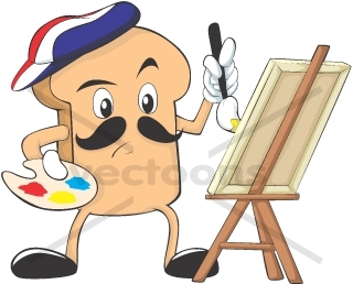 french artist clip art