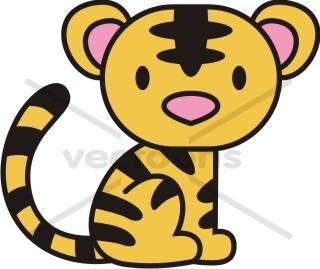 Sitting Tiger Cartoon - Tiger - Animals - Buy Clip Art | Buy Illustrations Vector | Royalty Free Sitting Tiger Cartoon - Tiger - Animals - Buy Clip Art | Buy Illustrations Vector | Royalty Free
